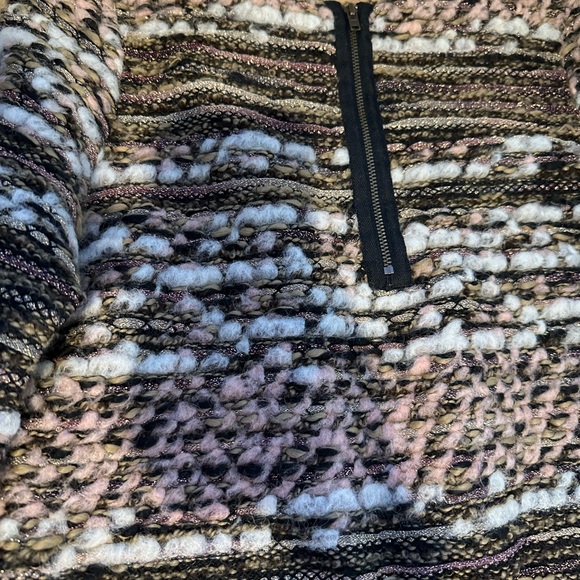 Zara Special Edition Metallic Boucle Sweater Size Small - Picture 6 of 6